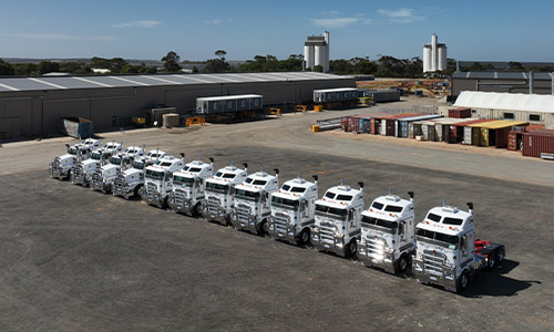 Australian Portable Camps kenworth delivery